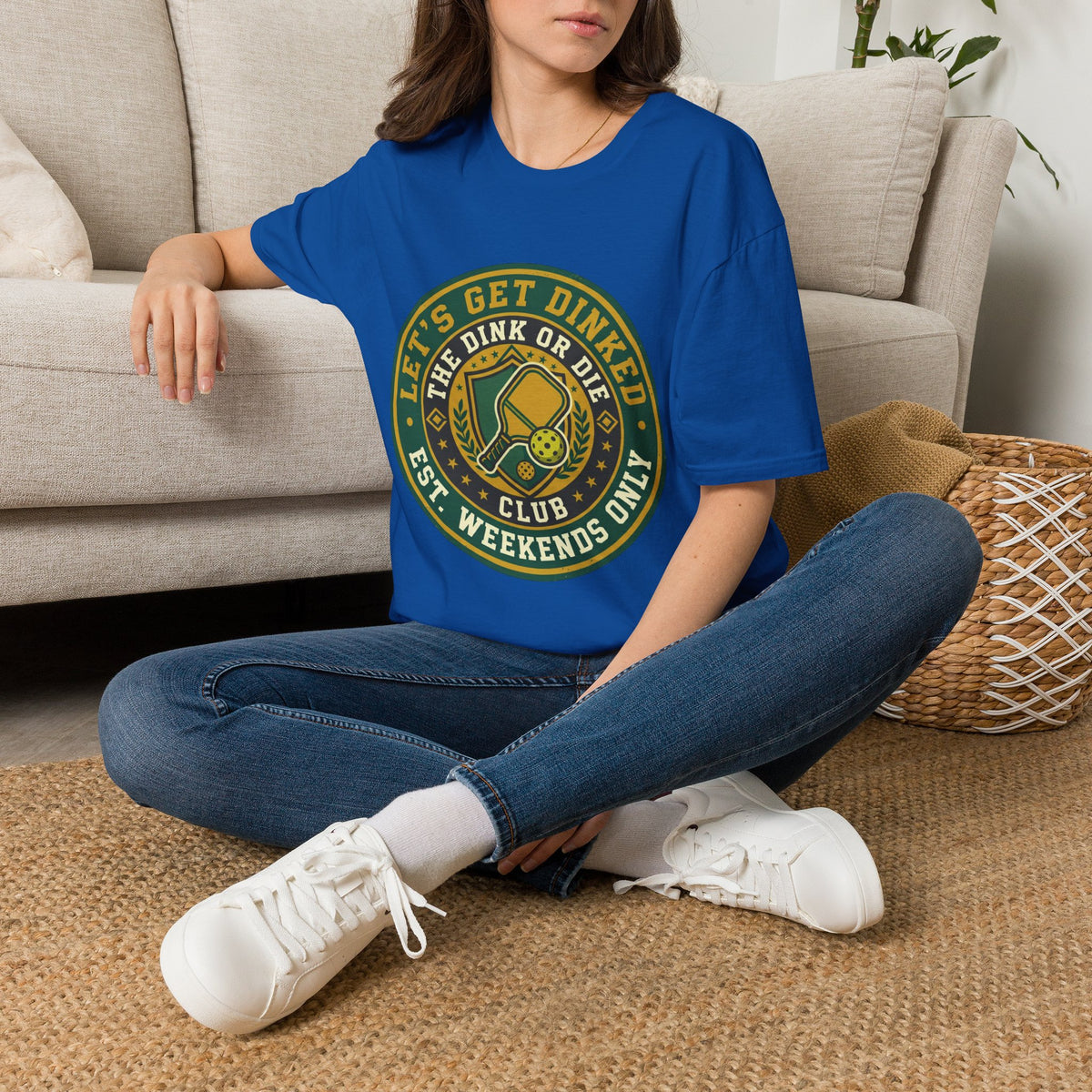 Let’s Get Dinked Dink Or Die Club Graphic T-Shirt — Weekend Pickleball Tee