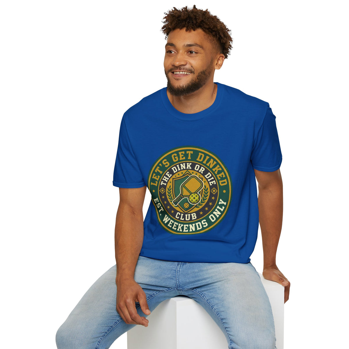 Let’s Get Dinked Dink Or Die Club Graphic T-Shirt — Weekend Pickleball Tee