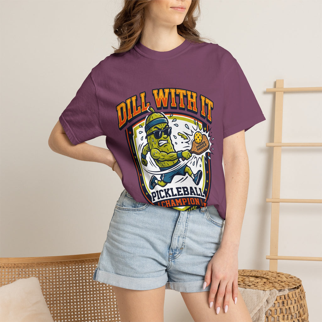 Dill With It Pickleball Champion T-Shirt