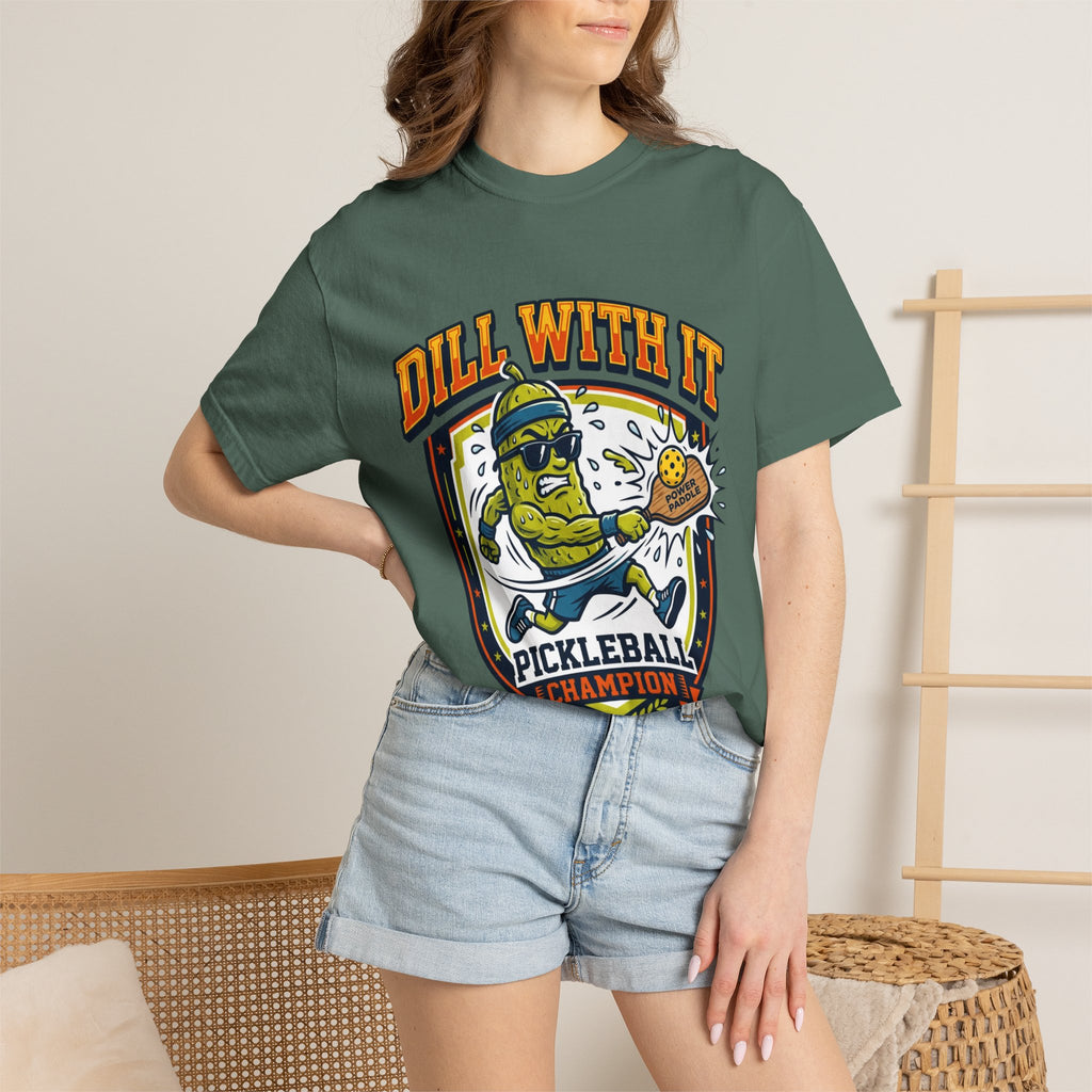 Dill With It Pickleball Champion T-Shirt