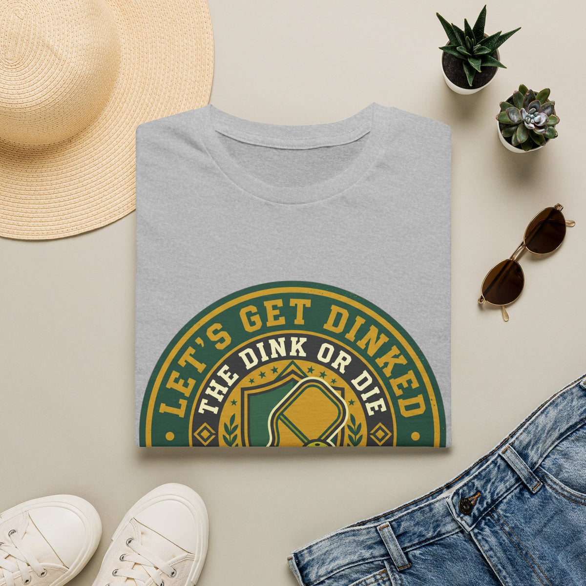 Let’s Get Dinked Dink Or Die Club Graphic T-Shirt — Weekend Pickleball Tee