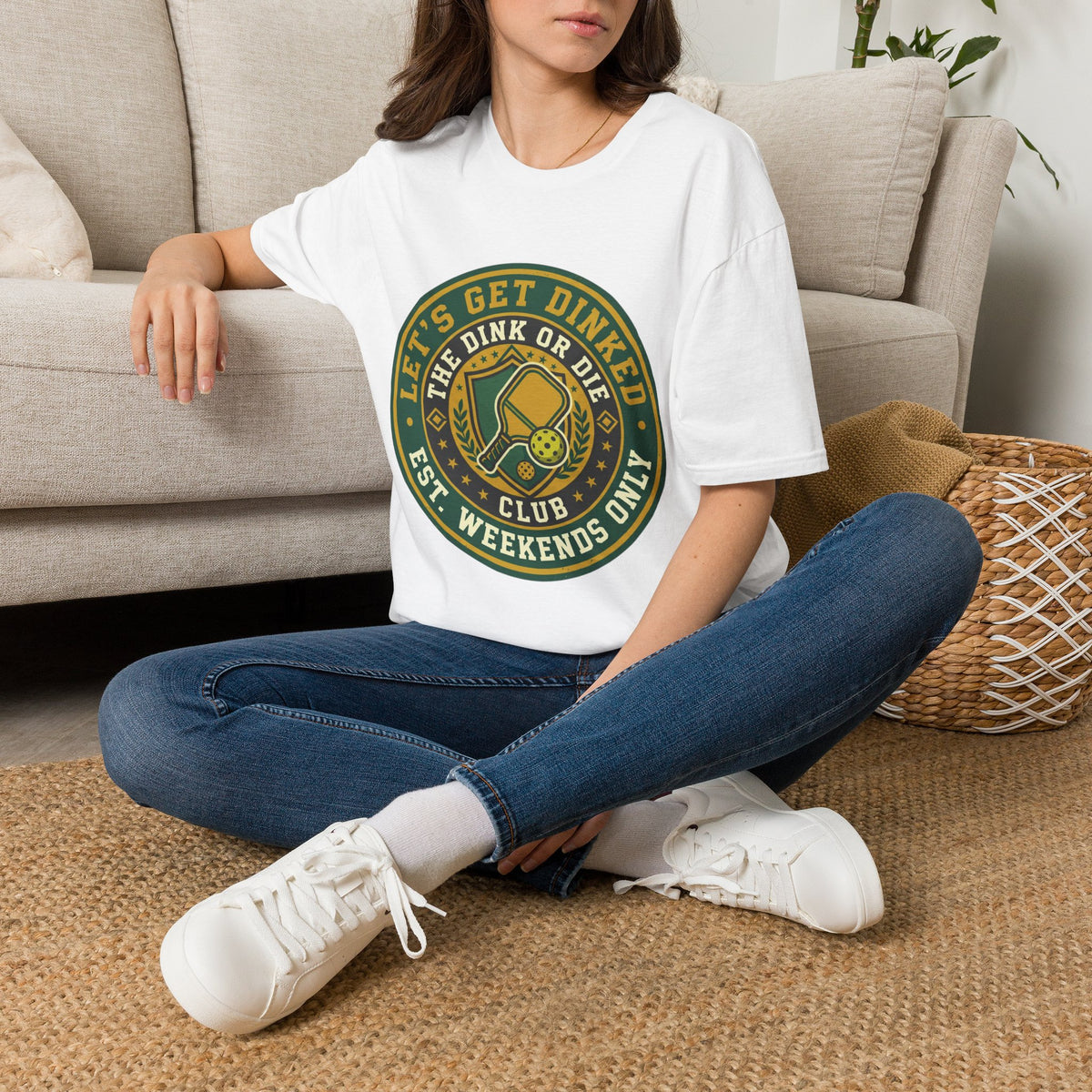 Let’s Get Dinked Dink Or Die Club Graphic T-Shirt — Weekend Pickleball Tee